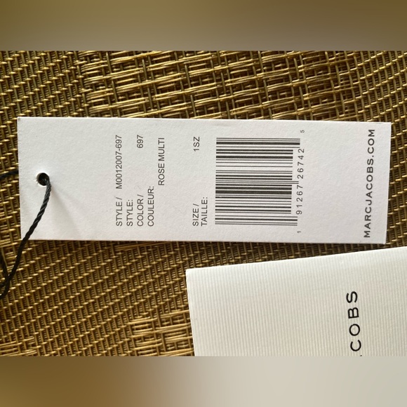NEW original Marc Jacobs snapshot crossbody bag (Rose multi) - Picture 11 of 15